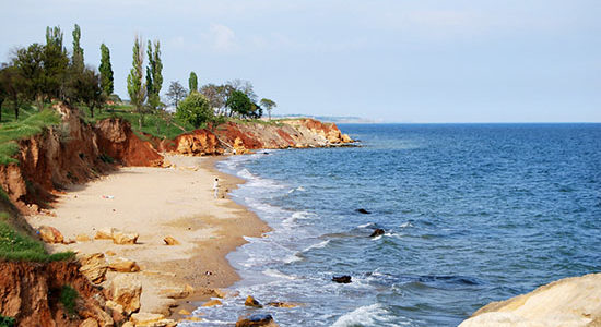 Дикий пляж на Азовском море Дикий пляж Азовское море